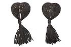Self-adhesive nipple cover/patch, sequins, tassels, hearts